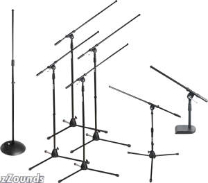On-Stage Club Pack Microphone Stand Package