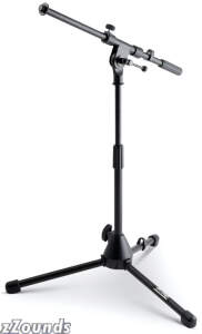 On-Stage MS7411B Short Tripod Boom Microphone Stand