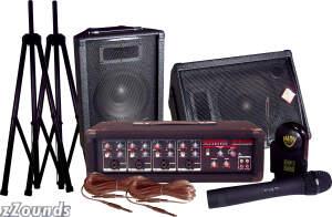 Nady MPM4130 PA210 Deluxe PA Package with Microphone