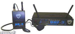 Nady UHF3 Headset Diversity Wireless System