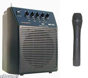 Nady WA120 VHF Portable Battery Power PA with Handheld Microphone