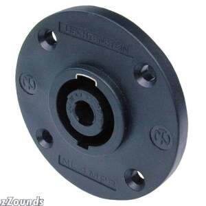Neutrik NL4MPR 4-Pole Round Panel Mount