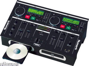 Numark CDMIX1 CD Player and Mixer System