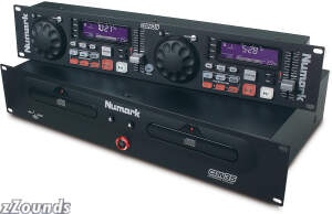 Numark CDN35 Fusion Series Dual CD Player with Anti Shock