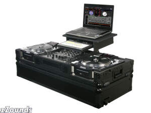Odyssey FZGS12CDJWBL Flight Zone Black Label Glide Style DJ Case