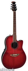 Ovation 1771AX Standard Balladeer Mid-Depth Bowl Acoustic-Electric Guitar