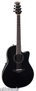 Ovation 1861AX Standard Balladeer Super-Shallow Bowl Acoustic-Electric Guitar