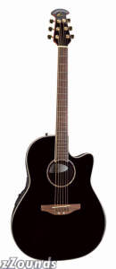 Ovation CC28 Celebrity Super-Shallow Bowl Cutaway Acoustic-Electric Guitar
