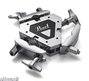 Pearl AX38 Adjustable 3-Hole Adapter Clamp
