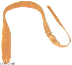 Perri's Leathers Natural Suede Guitar Strap