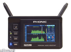 Phonic PAA6 Digital 2-Channel Audio Analyzer with Color Touch LCD