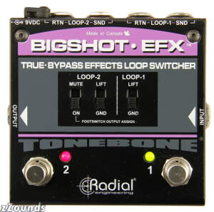 Radial Big Shot EFX Effects Loop Selector Pedal