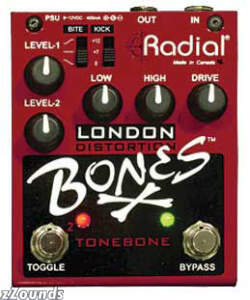 Radial London Bones Dual Distortion Pedal