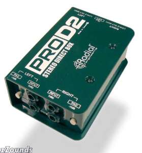Radial Pro D2 Passive Stereo Direct Box