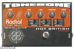 Radial Tonebone Hot British Tube Distortion Pedal