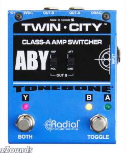Radial Twin City Bones ABY Switcher Pedal