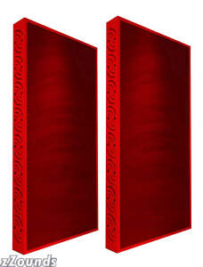 Ready Acoustics C424RD Chameleon Bass Traps - Red