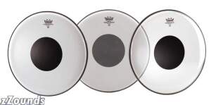 Remo Coated Controlled Sound Drumhead (Black Dot)