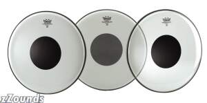Remo Clear Controlled Sound Bass Drumhead (Black Dot)