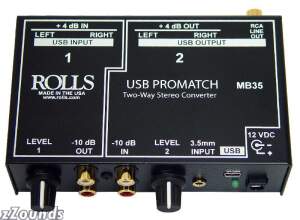 Rolls MB35 Promatch USB Direct Box Level Matcher