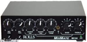 Rolls MX152 Mix Mate Stereo Mixer