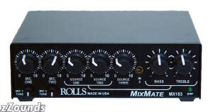 Rolls MX153 Mix Mate 5-Channel Mixer