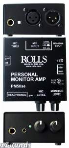Rolls PM50s Personal Monitor Amplifier System