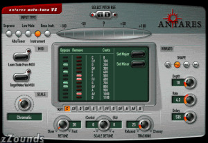 Antares Auto-Tune VS Real Time Pitch Correction Plug-In (Roland VS Format)