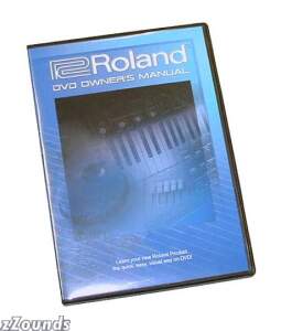 Roland DVD Owner's Manual for VS2400CD