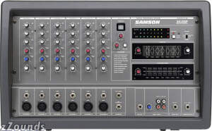 Samson XM410 6-Channel Powered Mixer (400 Watts)