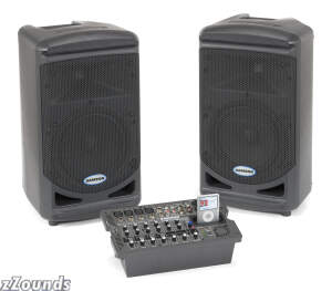 Samson XP308i Portable PA System with iPod Dock