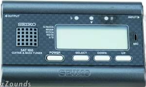 Seiko SAT100 Guitar and Bass Tuner