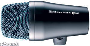 Sennheiser e902 Kick Drum Microphone with Integrated Stand Mount