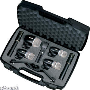 Shure PGDMK6XLR 6-Microphone Drum Package with Cables