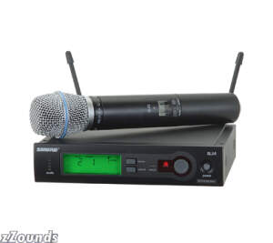 Shure SLX UHF Handheld Wireless with Beta 87A