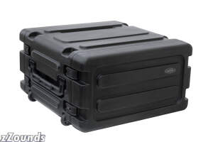 SKB R04U20W 4 Unit Rolling Roto Shock Rack Case