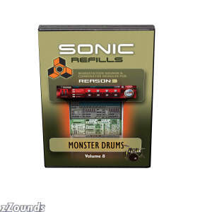Sonic Reality Volume 8: Monster Drums Refills for Reason