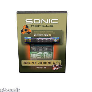 Sonic Reality Volume 10: Instruments of the 60s and 70s Refills for Reason