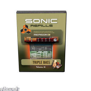 Sonic Reality Volume 16: Triple Bass Refills for Reason