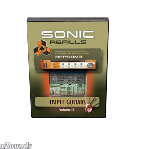 Sonic Reality Volume 17: Triple Guitars Refills for Reason
