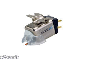 Stanton 520.V3 H4 Twin Scratch DJ Cartridges on Headshells