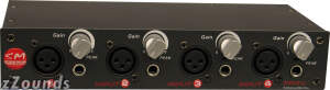SM Pro Audio PR4V 4-Channel Microphone Preamp$