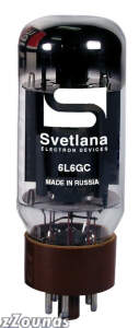 Svetlana Russian 6L6GC Power Amplifier Tube