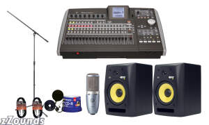 Tascam 2488neo 24-Track Workstation Recording Package
