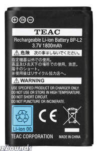 Tascam BPL2 Battery Pack for DR1 and GTR1