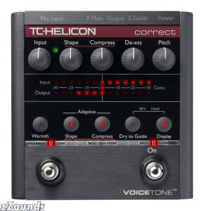 TC Helicon VoiceTone Correct Vocal Effects Pedal