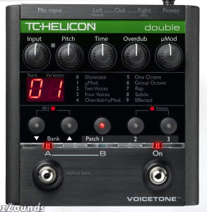 TC Helicon VoiceTone Double Vocal Effects Pedal