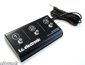 TC Electronic G-Switch 3-Button Footswitch