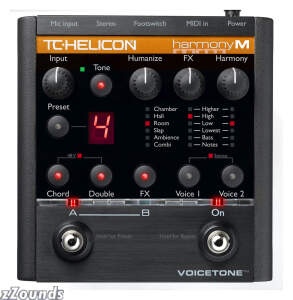 TC Helicon VoiceTone Harmony-M Vocal and Keyboard Effects Pedal