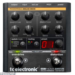 TC Electronic NDR1 Nova Drive Overdrive and Distortion Pedal